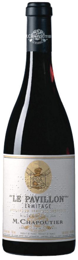 Ermitage rouge Le Pavillon 2021  Chapoutier, 75cl, Ermitage AOC, BIO, Syrah, Côtes du Rhône