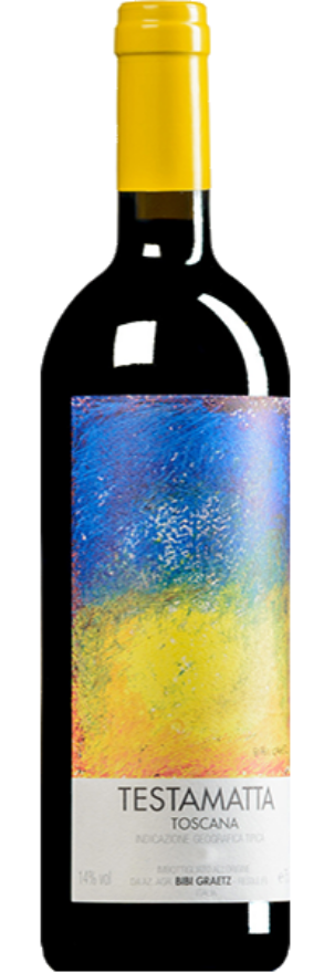Testamatta 2021 Bibi Graetz, 75cl, Toscana IGT, Sangiovese, Toscana, Robert Parker: 94, Falstaff: 96
