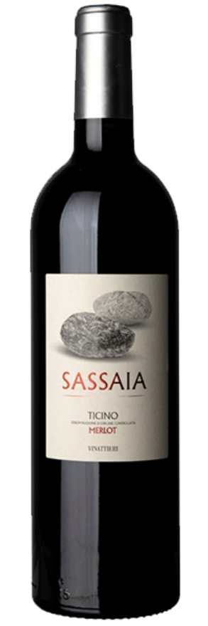 Sassaia Rosso 2024 Vinattieri, 75cl, Ticino DOC, Merlot, Tessin