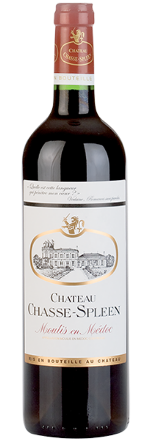 Château Chasse-Spleen 2023, 75cl, Cru Bourgeois Exceptionnel Moulis AC, Cabernet Sauvignon, Merlot