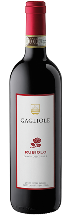 Chianti Rubiolo 2024 Tenuta Gagliole, 75cl, Chianti Classico DOCG, Sangiovese, Merlot, Toscana, Chianti