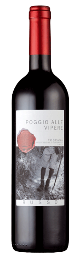 Poggio alle vipere 2022 Azienda Agricola Russo, 75cl, Toscana IGT, Merlot, Toscana