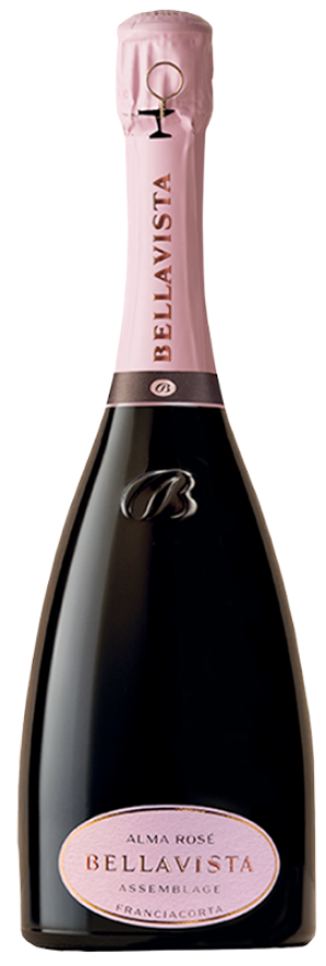 Franciacorta Alma Rosé Assemblage 3 Bellavista, 75cl, Franciacorta DOCG, Chardonnay, Pinot Noir