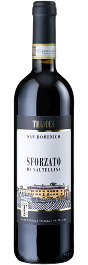 Sforzato San Domenico 2020 Triacca, 75cl, Sforzato di Valtellina DOCG, Nebbiolo, Valtellina, Robert Parker: 89