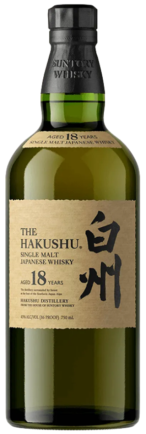 Suntory Hakushu 18 years 43°
