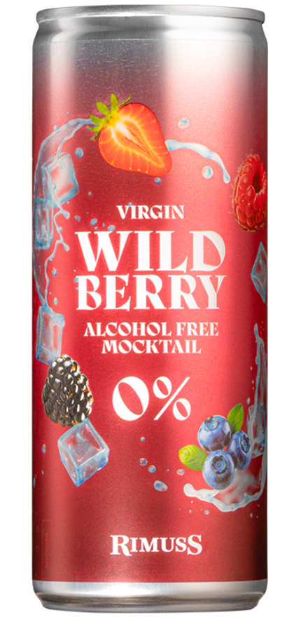 Rimuss Mocktail Virgin Wild Berry 0%