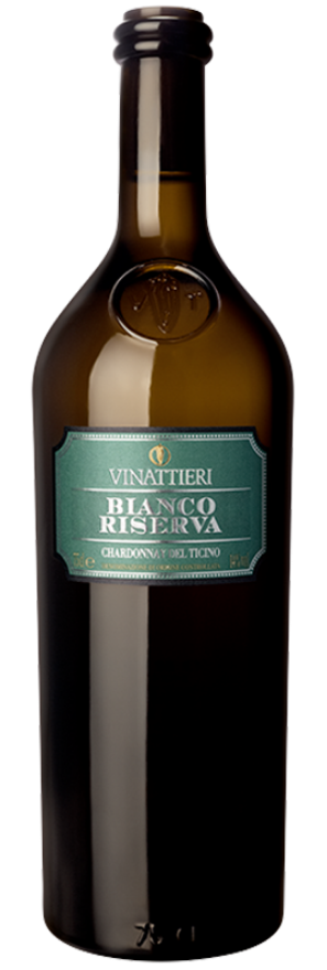Bianco Riserva 2023 Vinattieri, 75cl, Bianco Ticino DOC, Chardonnay, Tessin