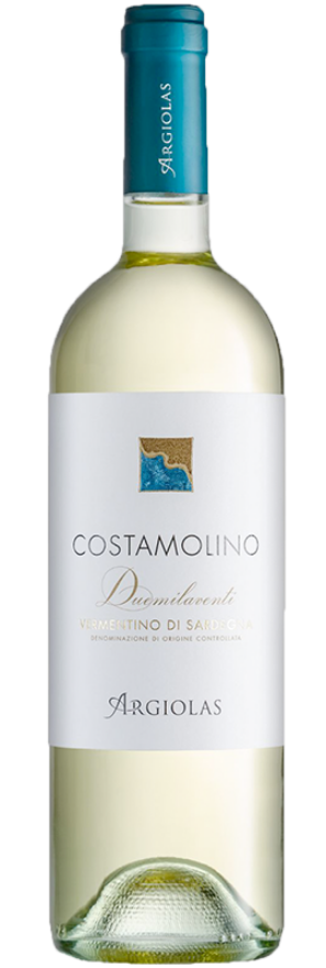 Vermentino Costamolino 2025 Cantina Argiolas, 75cl, Vermentino di Sardegna DOC, Vermentino, Sardinien