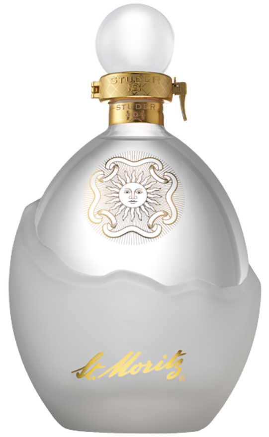 Studer St. Moritz Prune Barrique 41°, 70cl, St.Moritz Edition