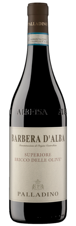 Barbera d`Alba Bricco delle Olive 2022 Palladino, 75cl, Barbera d'Alba Superiore DOC, Barbera, Piemont