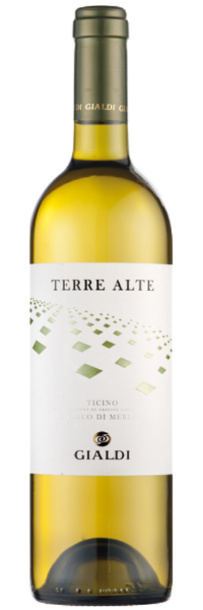 Terre Alte Bianco 2025 Feliciano Gialdi, 75cl, Ticino DOC, Merlot, Tessin