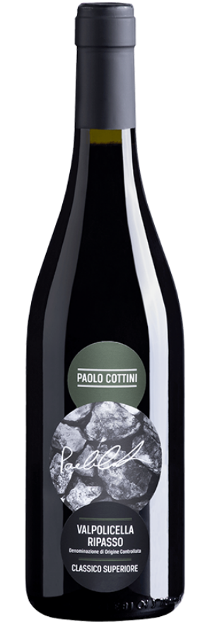 Ripasso 2023 Paolo Cottini, 500cl, Ripasso della Valpolicella DOC, Corvina, Rondinella, Corvinone, Veneto