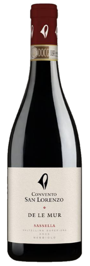 Sassella de Le Mur 2023 Convento San Lorenzo, 75cl, Valtellina Superiore DOCG, Valtellina