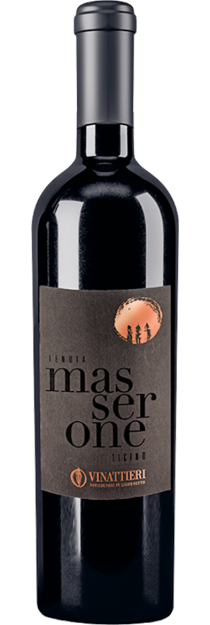 Tenuta Masserone 2022 Vinattieri, 75cl, Merlot Ticino DOC, Merlot, Tessin