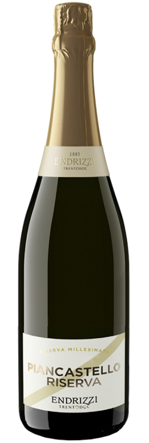 Piancastello Riserva 2021 Endrizzi, 75cl, Trento DOC, Chardonnay, Pinot Noir